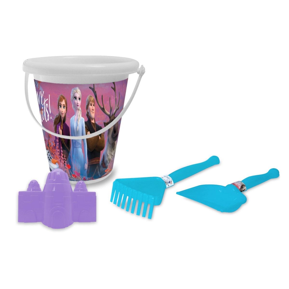 FROZEN - Set Playa Balde Y Accesorios Frozen Disney Pronobel