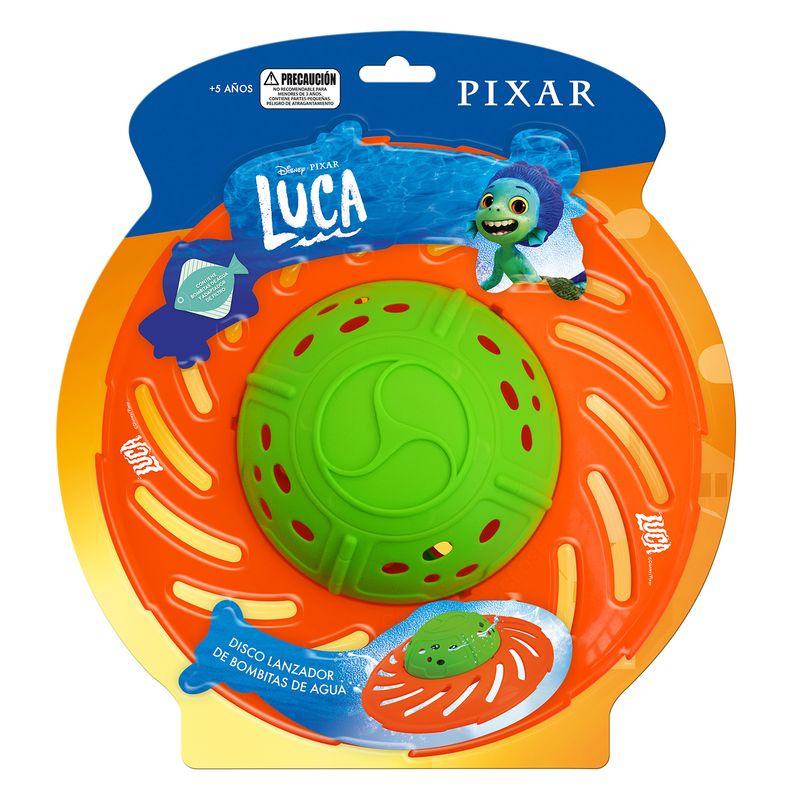 DISNEY - Disco Lanzador De Bombita De Agua Luca Disney
