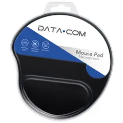 DATACOM - Mousepad Memory Foam Negro