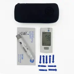 GENERAL ELECTRIC - Pack Glucometro Ge100 + Lancetero + 10 Lancetas