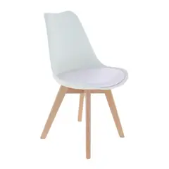 SM - Silla para comedor blanca