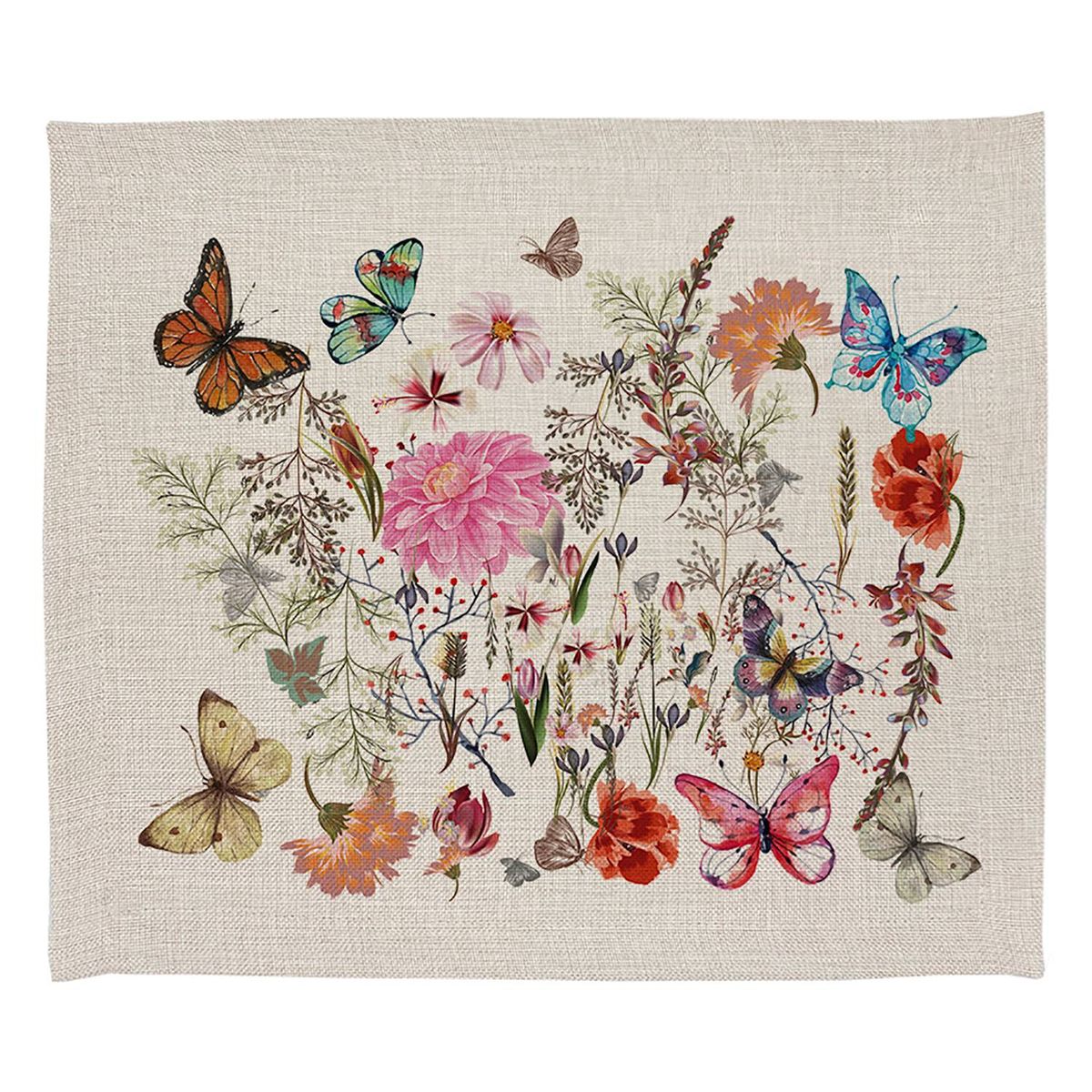 TUYO PRINT - Set Individuales Linet Natural - Marcela