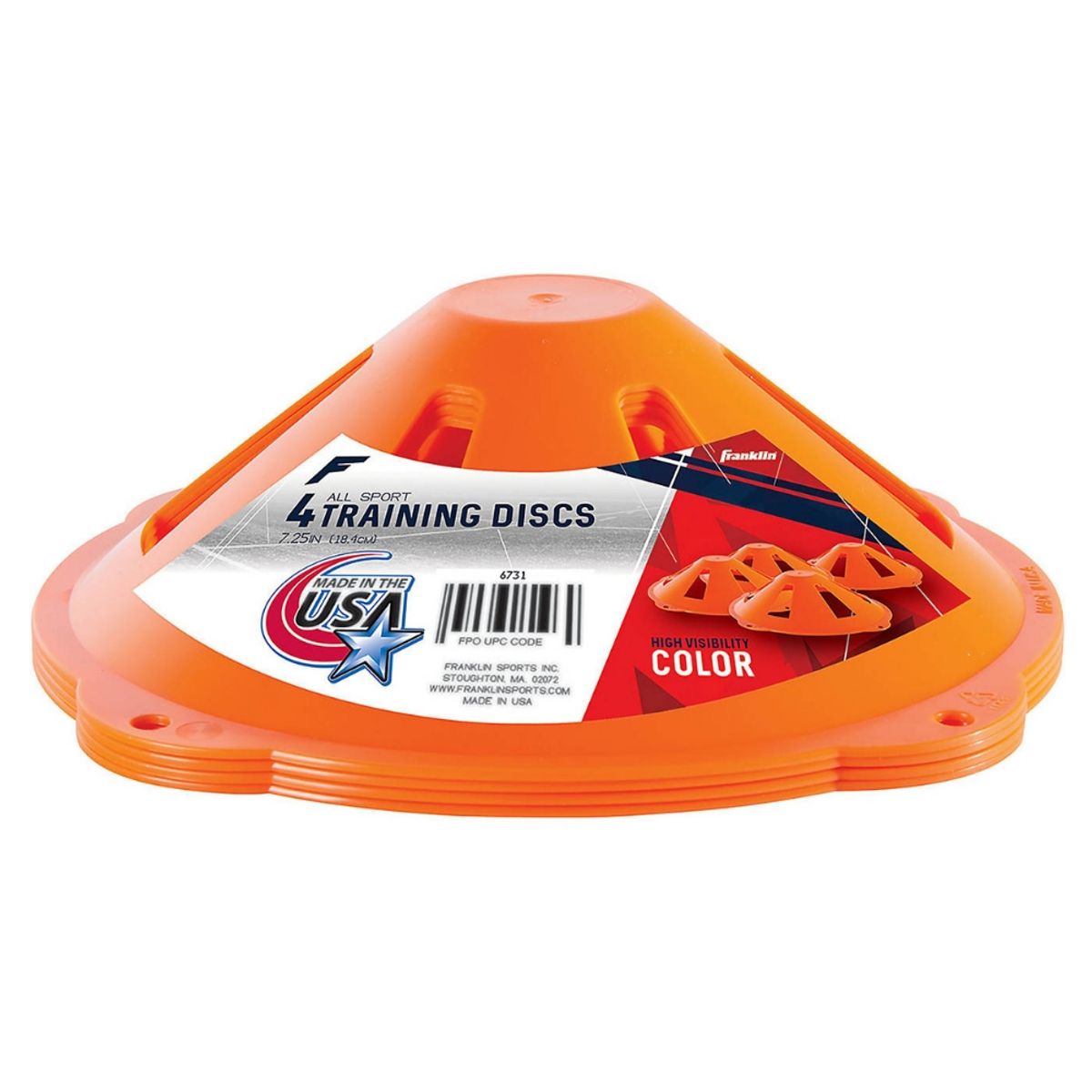 FRANKLIN - Conos Deportivos Franklin 4 Unidades Flexibles