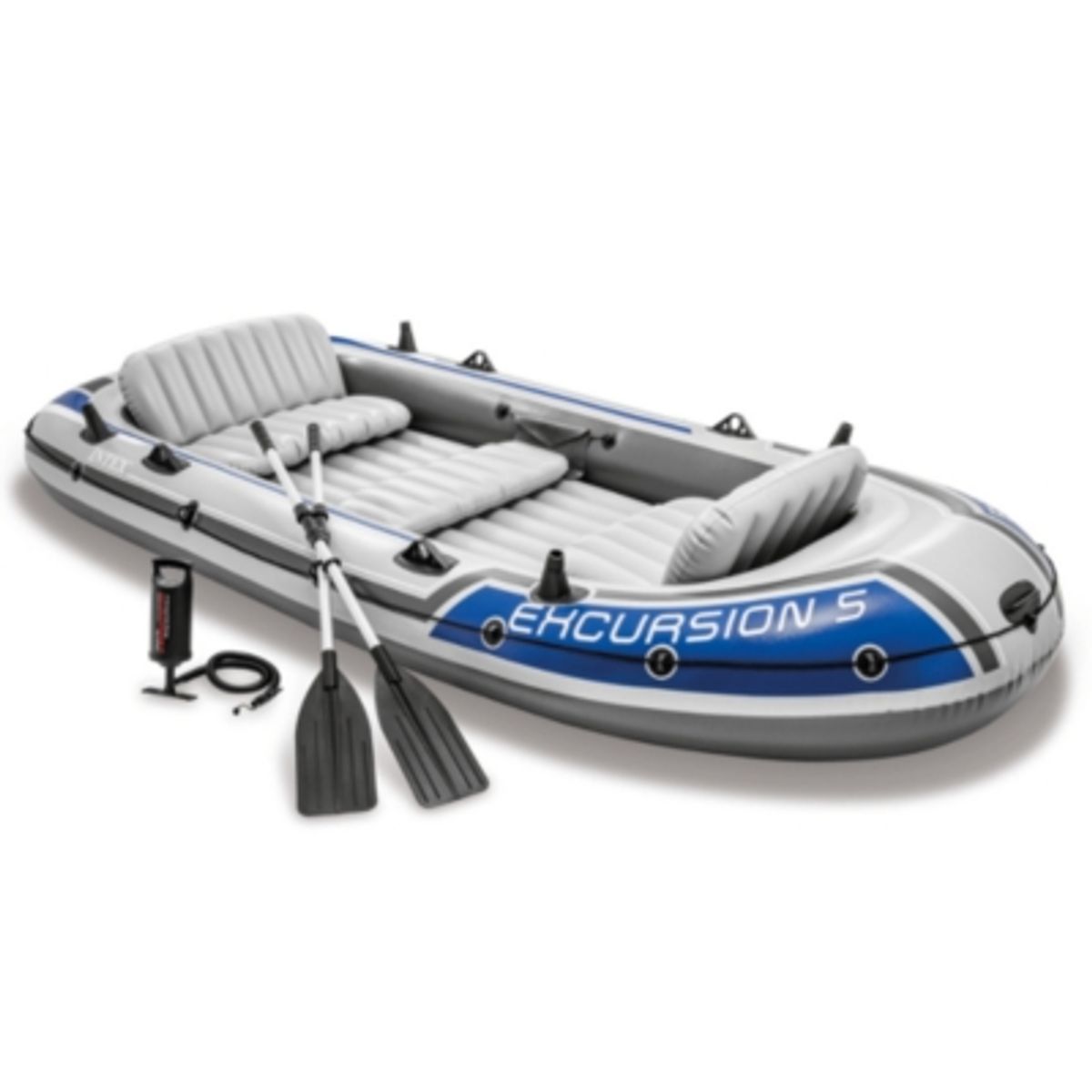 INTEX - Bote Inflable Intex Excursion 5 Set Capac. 600 Kg