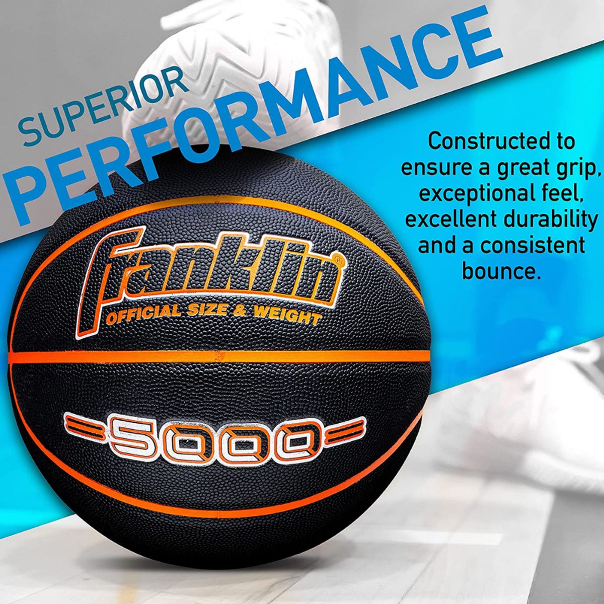 FRANKLIN - Balón Basketball Franklin 5000
