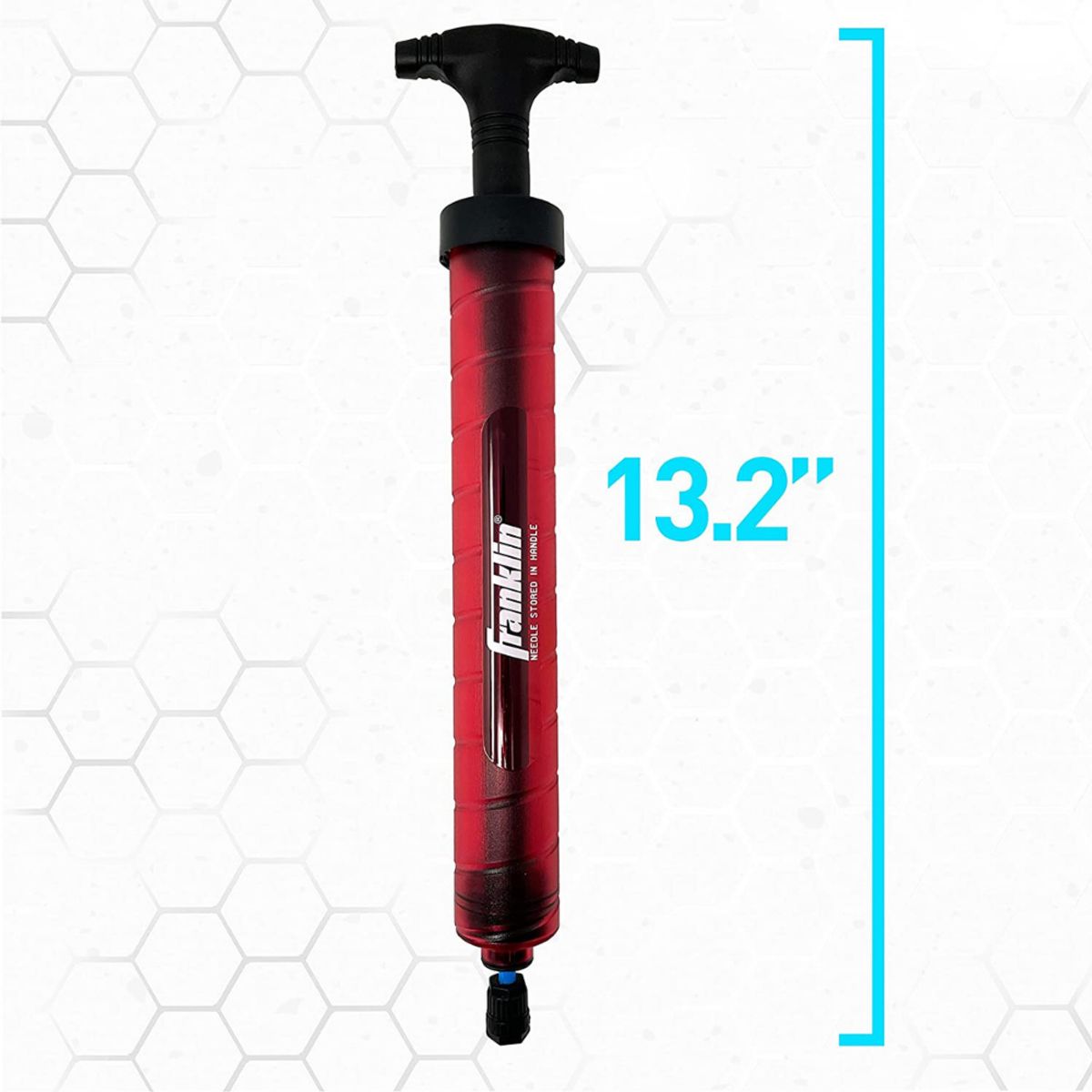 FRANKLIN - Bombín 34 Cm Rojo Franklin Dual Action Pump