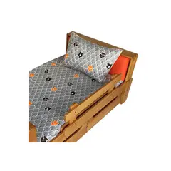 GROWME - Funda cubrecamas pequeña 120 x 140 cms ANIMALES BOSQUE Infantil niños