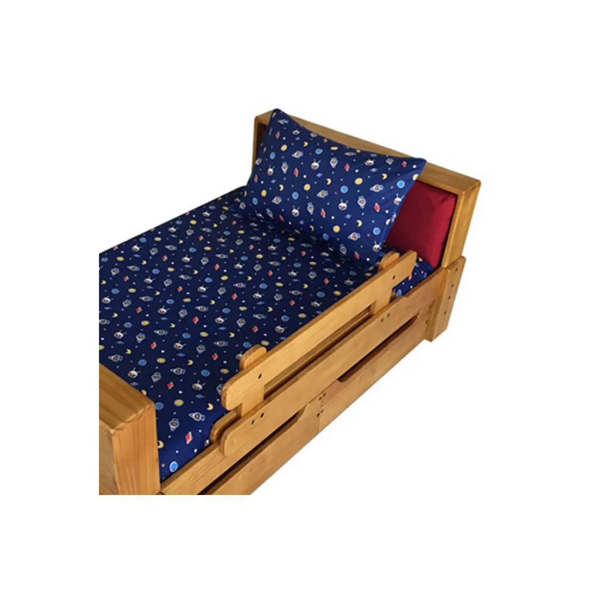 GROWME - Funda - cubrecamas pequeña 120 x 140 cms NAVE ESPACIAL Infantil niños