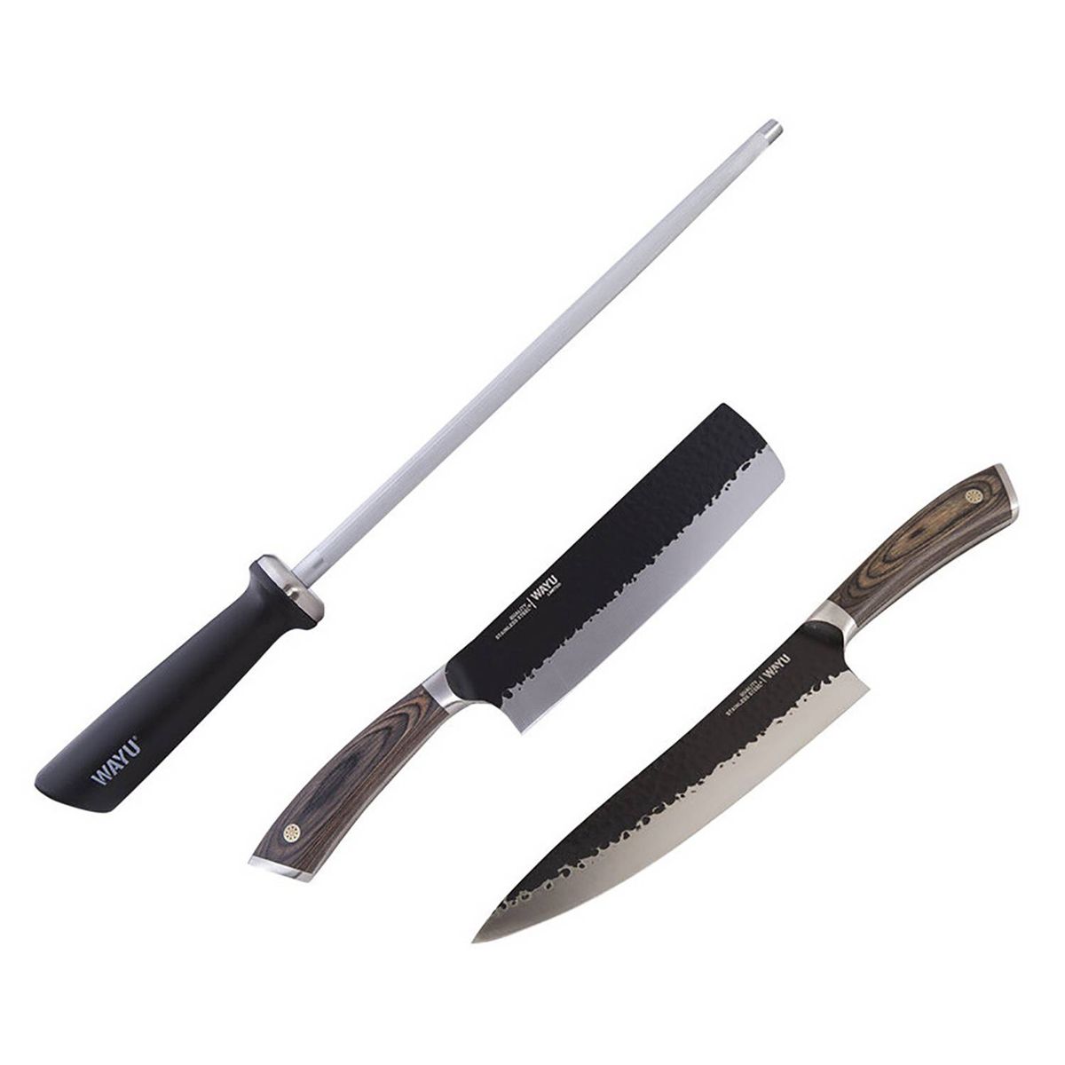 WAYU - Combo Parrilla 323 Premium 3 Piezas Pro