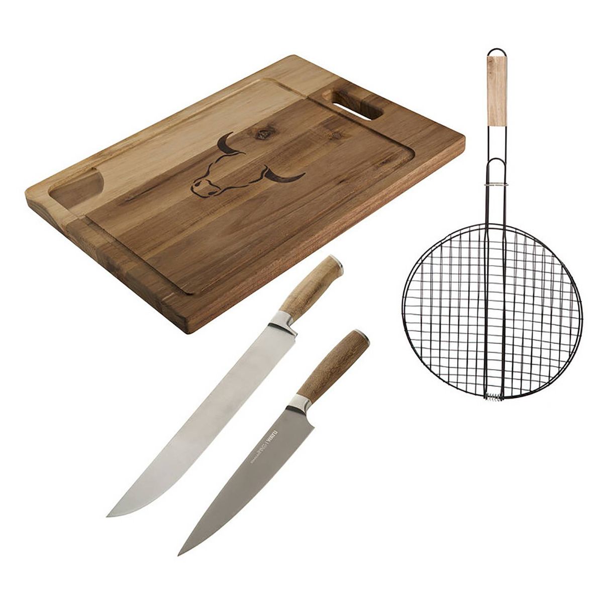 WAYU - Combo Parrilla 328 Premium 4 Piezas Pro