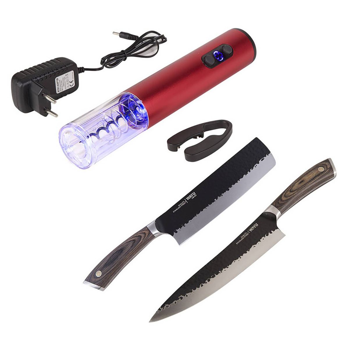 WAYU - Combo Parrilla 316 Premium 3 Piezas Pro