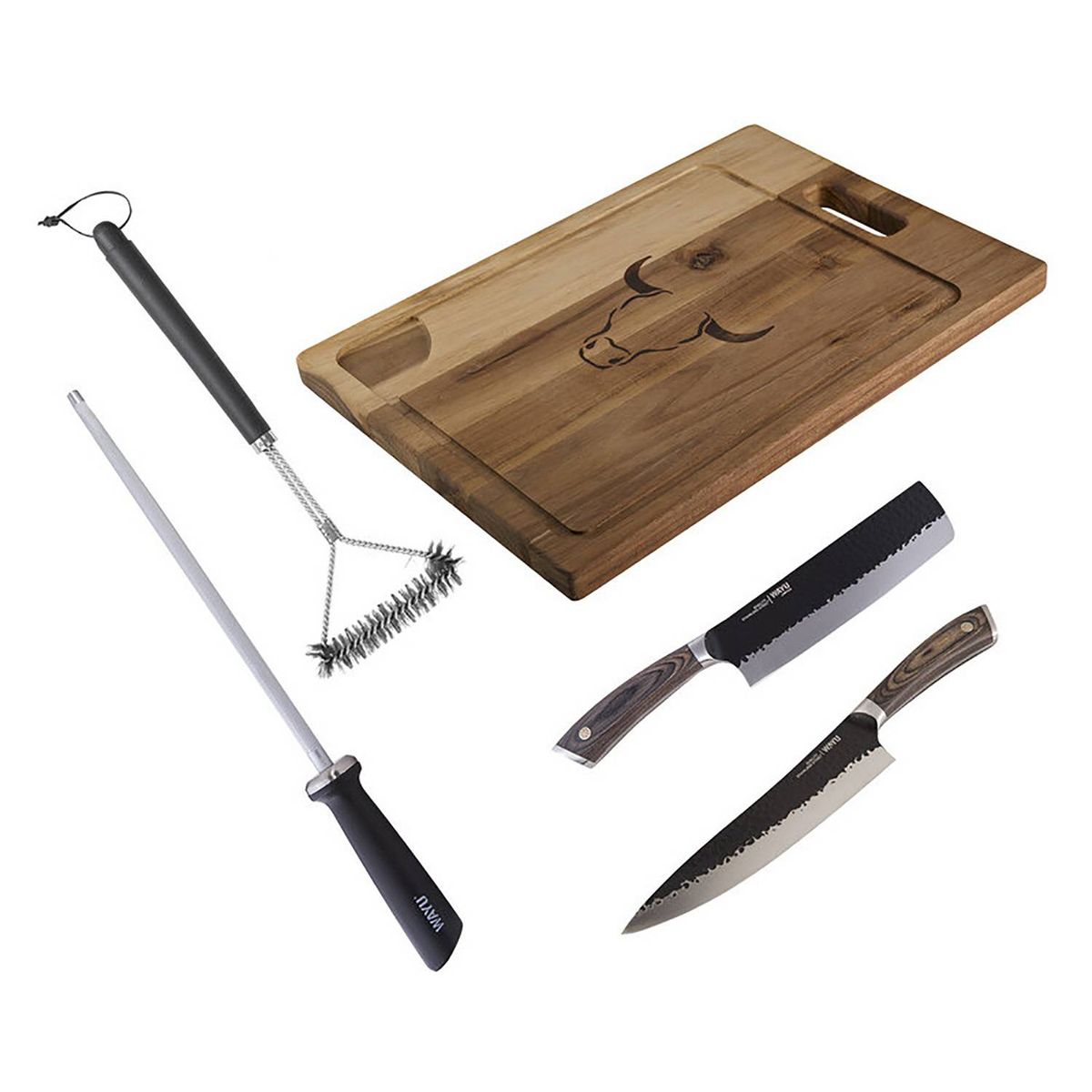 WAYU - Combo Parrilla 326 Premium 5 Piezas Pro