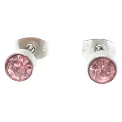 ELBAULDEJUMA - Aros pequeños puntos luz zirconio colores 5 mm hipoalergénicos