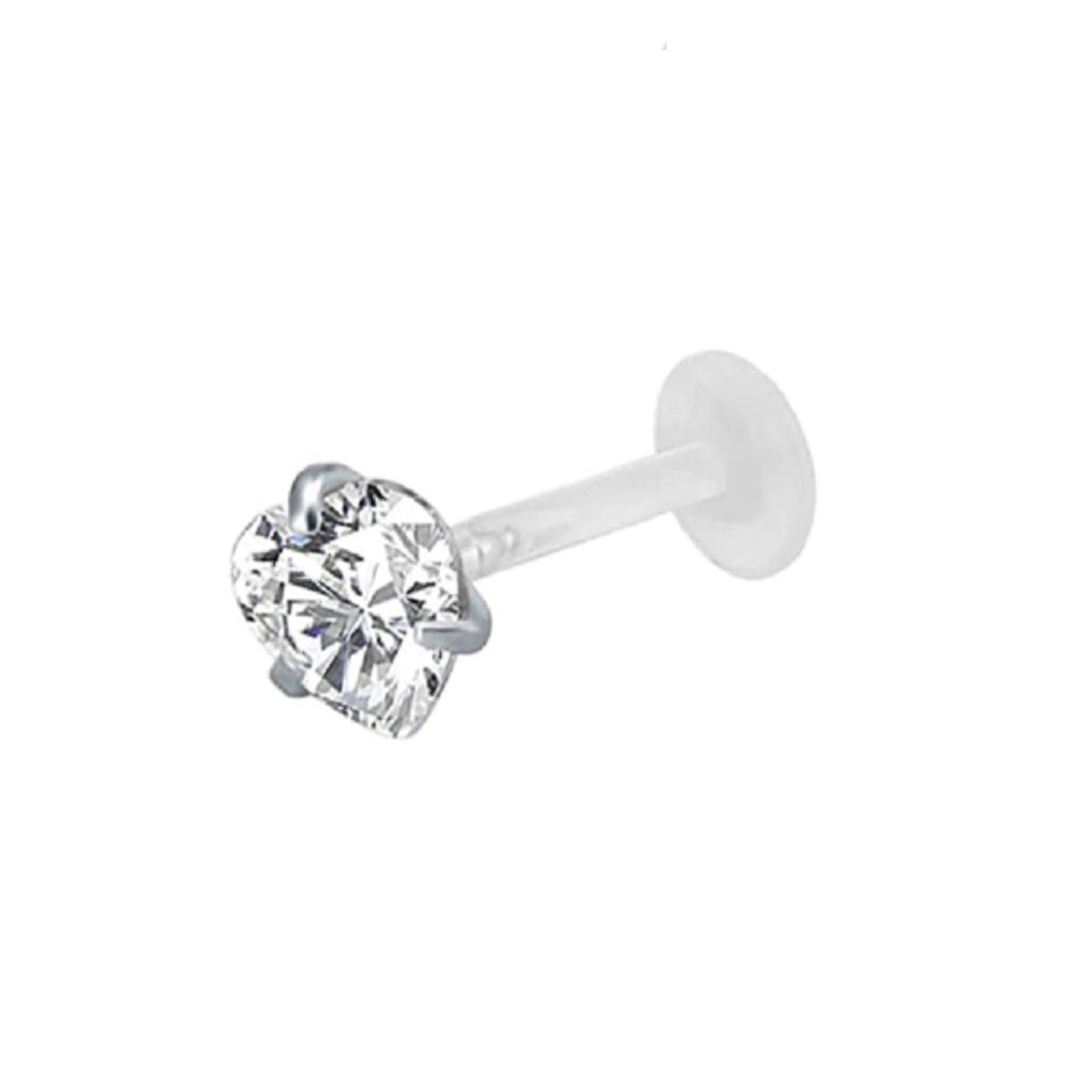 ELBAULDEJUMA - Aros piercing corazon labret monroe boca nariz