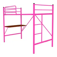 Cama Alta 1 Plaza Con Escritorio