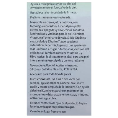 Imagen 2 del producto Mascarilla Reparadora - Matcha Supreme Cellular Restoration Mask