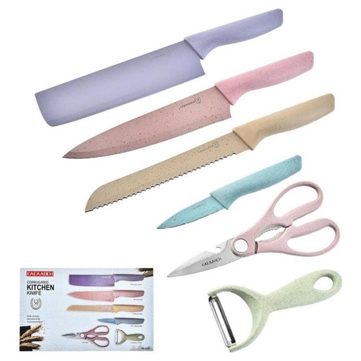 COLOR LAB - Set cuchillos y tijera COLOR LAB