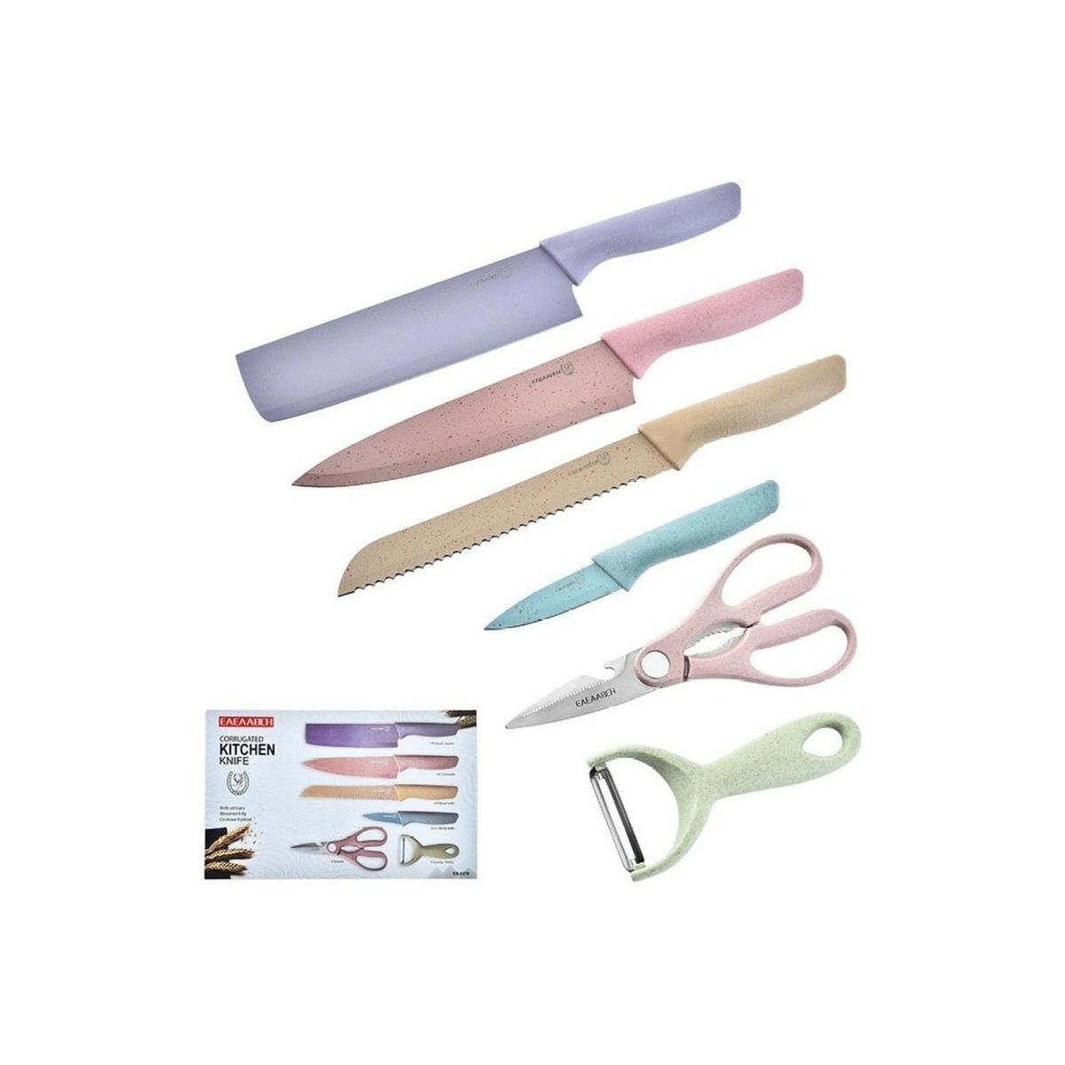 COLOR LAB - Set cuchillos y tijera COLOR LAB