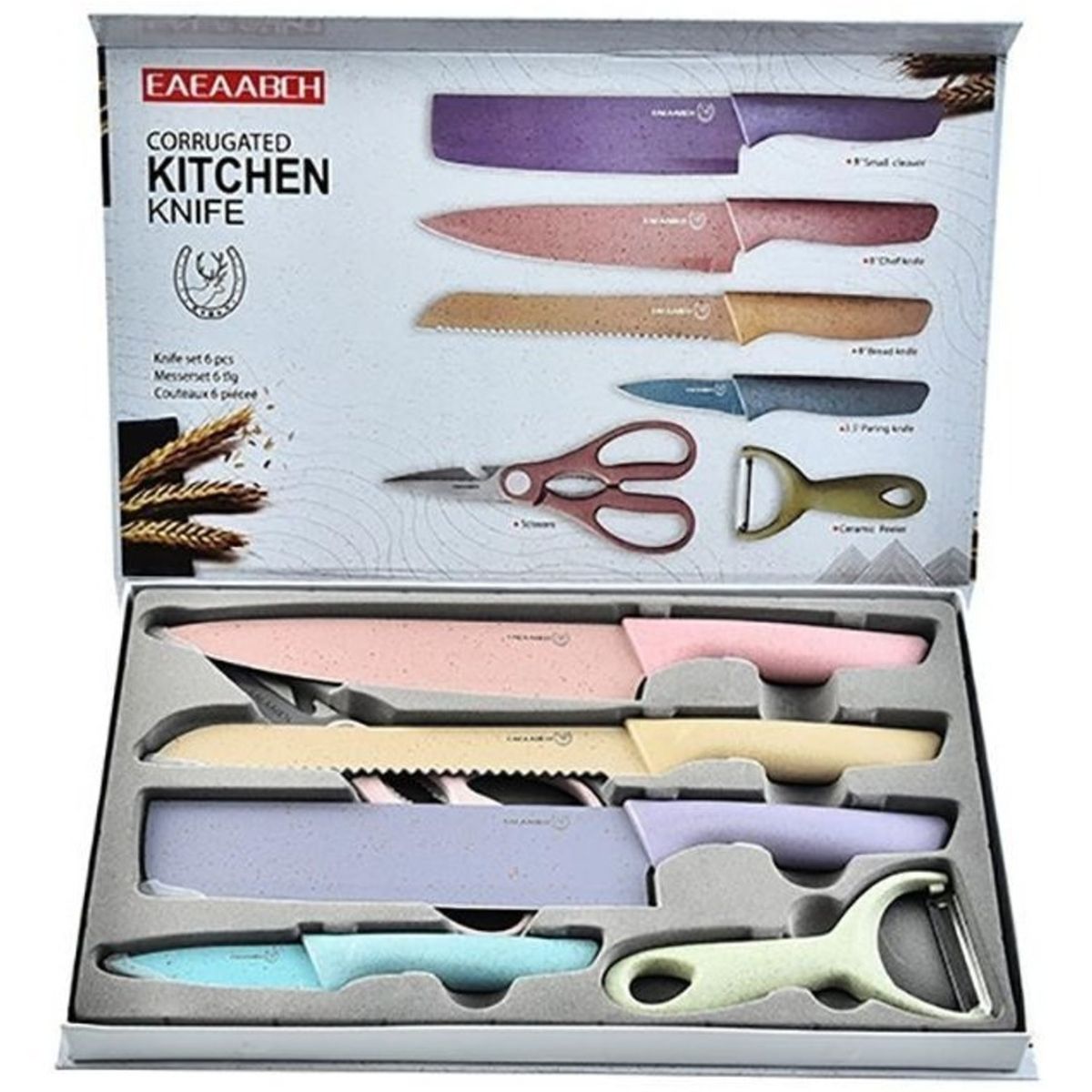 COLOR LAB - Set cuchillos y tijera COLOR LAB