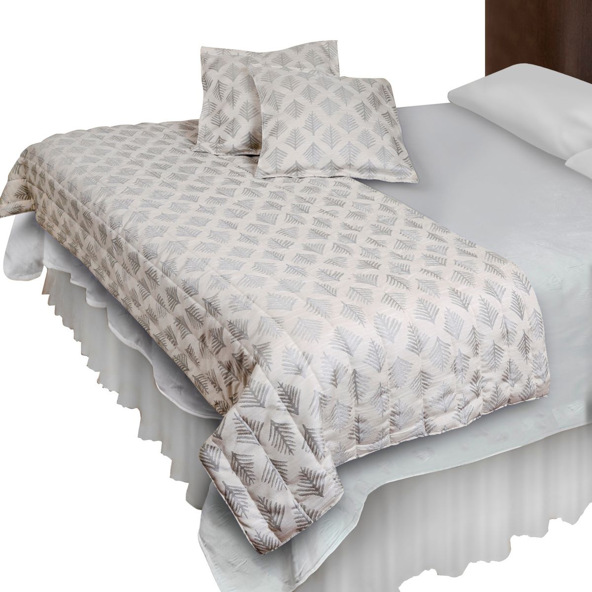 MALLORCA - Piecera Con Fundas Aspen Gris Reversible