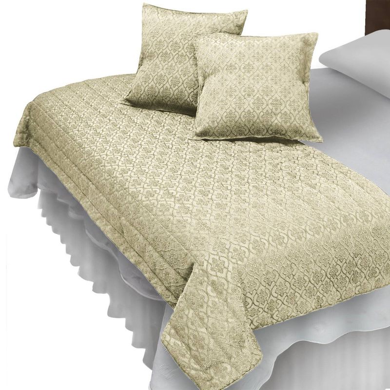 MALLORCA - Piecera Con Fundas Alcazar Cruda Reversible