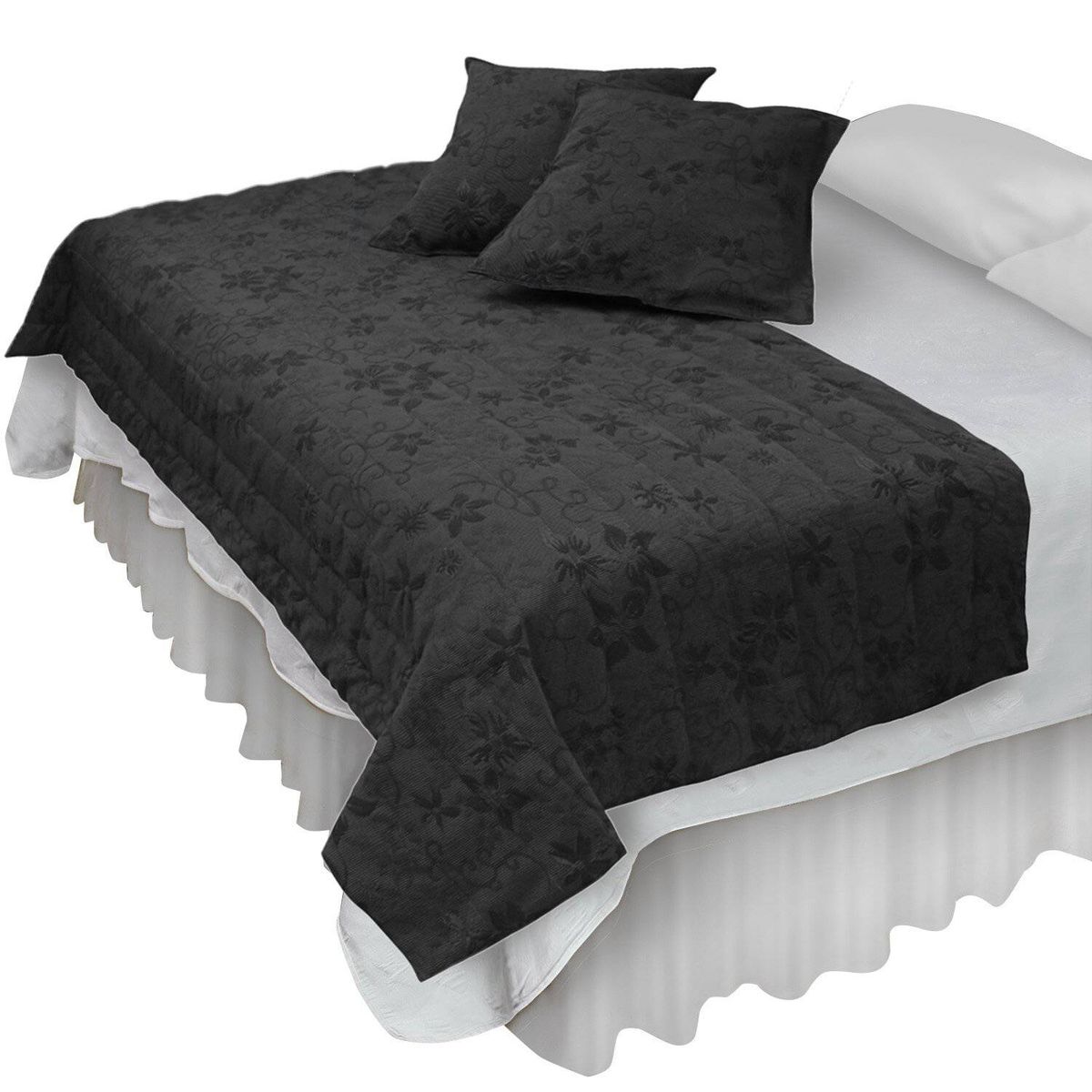 MALLORCA - Piecera Con Fundas Sk Victoriana Black Reversible