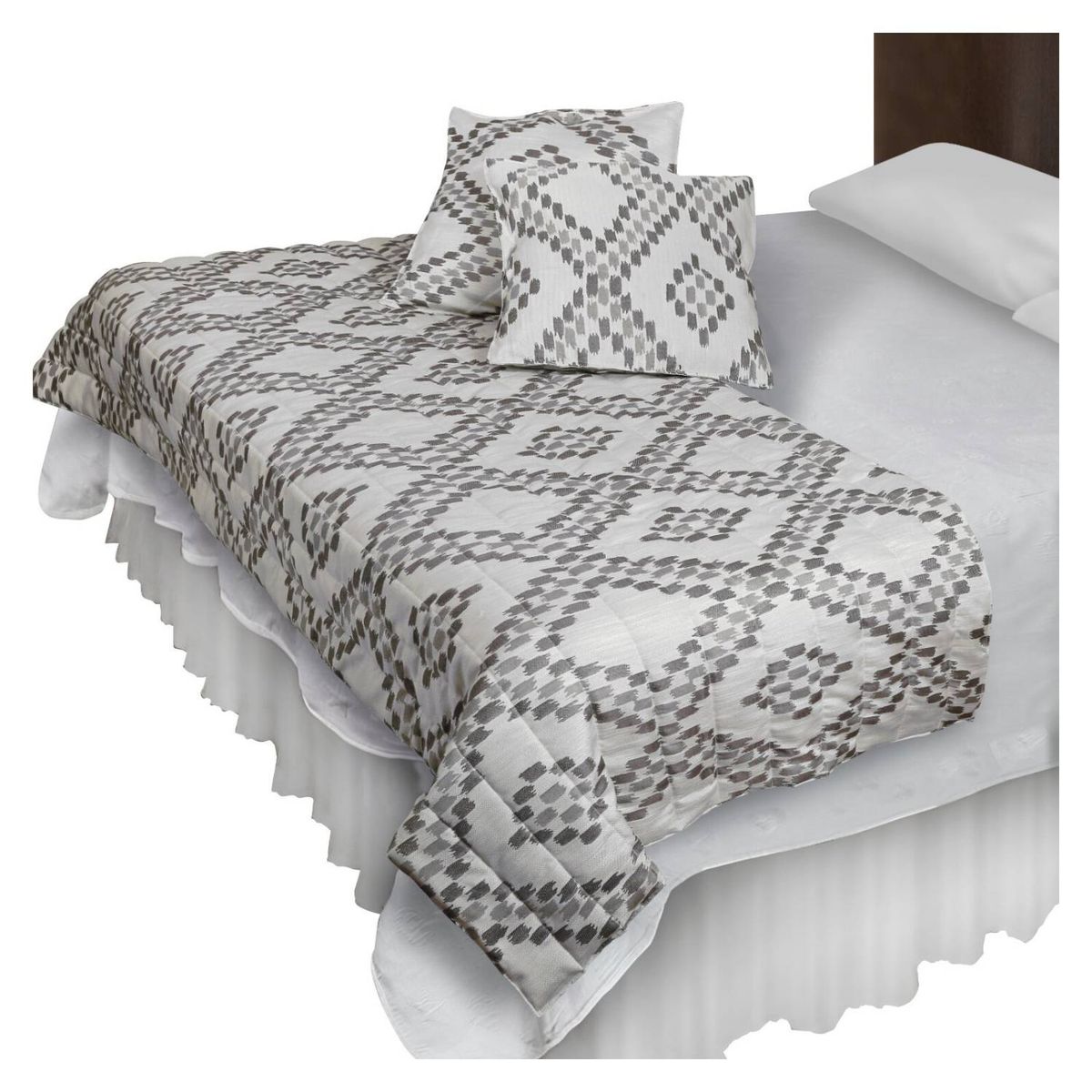 MALLORCA - Piecera Con Fundas Boston Ocre Reversible