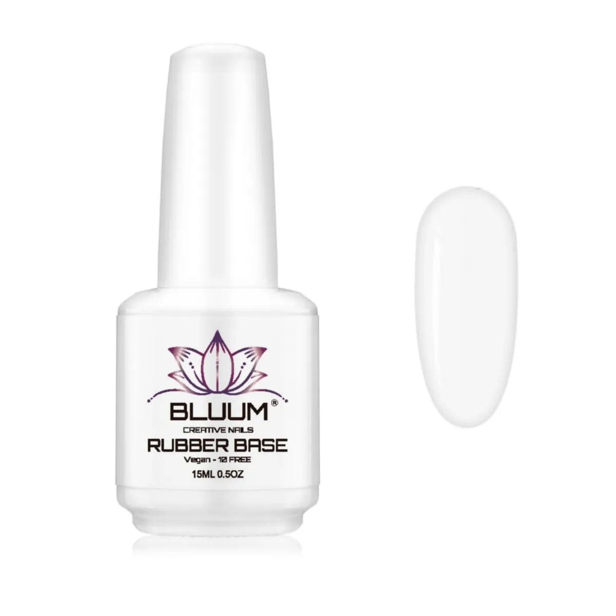 BLUUM - Base Rubber Permanente Transparente 15ml