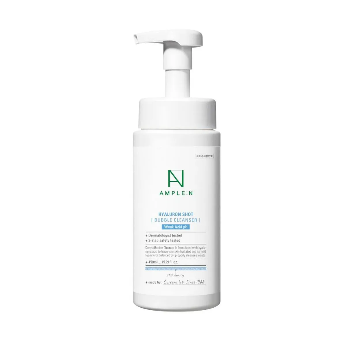 AMPLEN - Limpiador Facial Espumoso Amplen Ácido Hialurónico 450ml