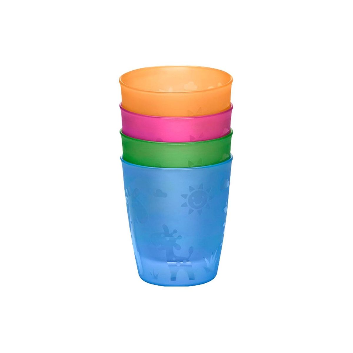 NIP - Vasos Becher Pack 4 Nip