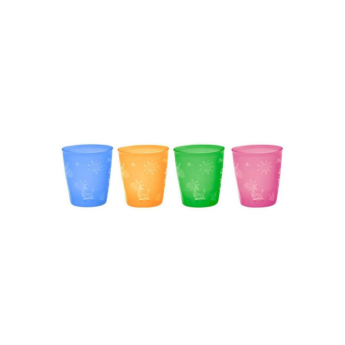 NIP - Vasos Becher Pack 4 Nip