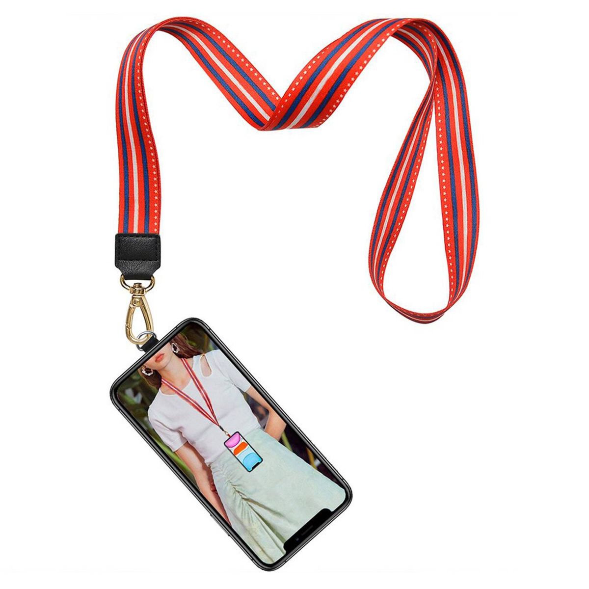 MONTREAL - Strap Colgante para Carcasa Celular Universal Doble Correa R