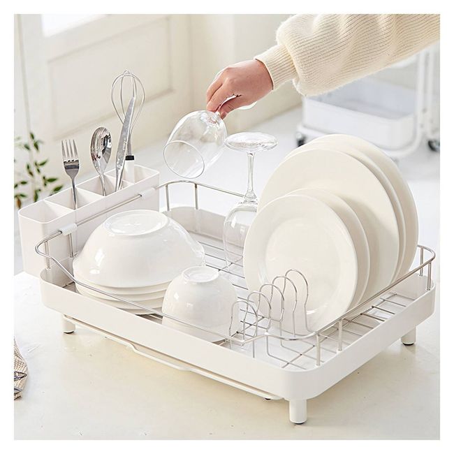 FEIDASH - Secaplatos 1 Nivel Acero Inox