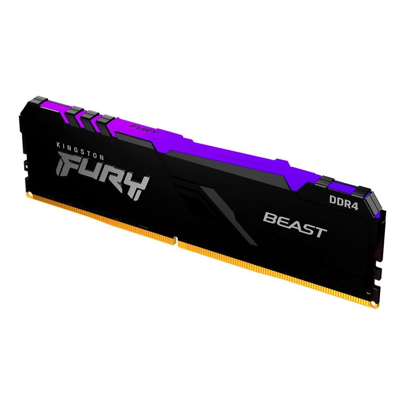 KINGSTON - Memoria Ram PC DDR4 16GB Kingston FURY Beast KF437C19BB1A/16 - Lifemax