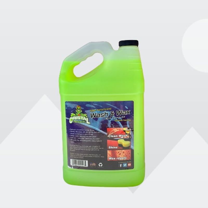 GENERICO - Wash and wax shampoo de autos
