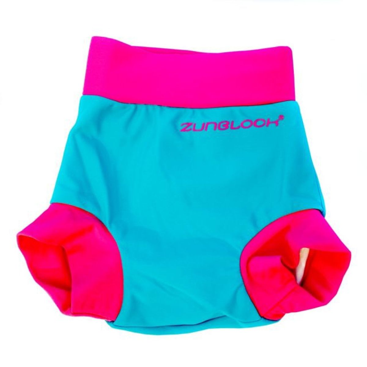 ZUNBLOCK - Pañal Antifuga Esmeralda/Fucsia Upf 50