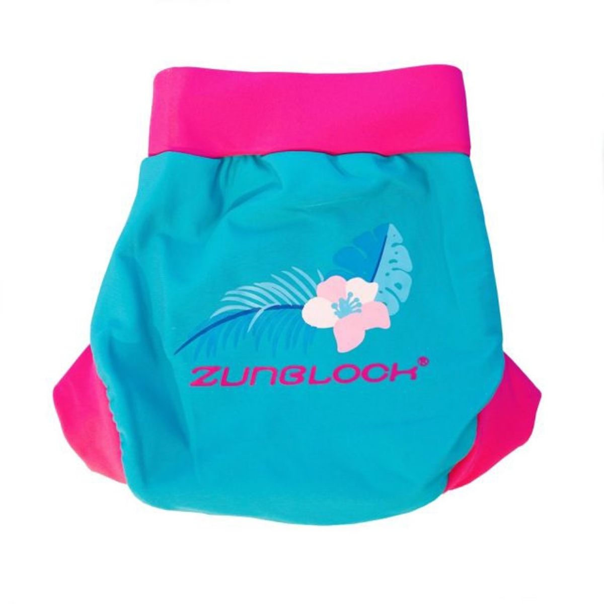 ZUNBLOCK - Pañal Antifuga Esmeralda/Fucsia Upf 50