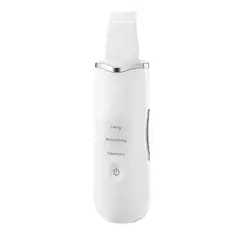 IMPORTCLICK - Limpiador Ultrasónico Facial Peeling Lifting Renueva - Blanco