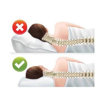 Imagen 2 del producto Almohada cervical viscoelástica memoria descanso