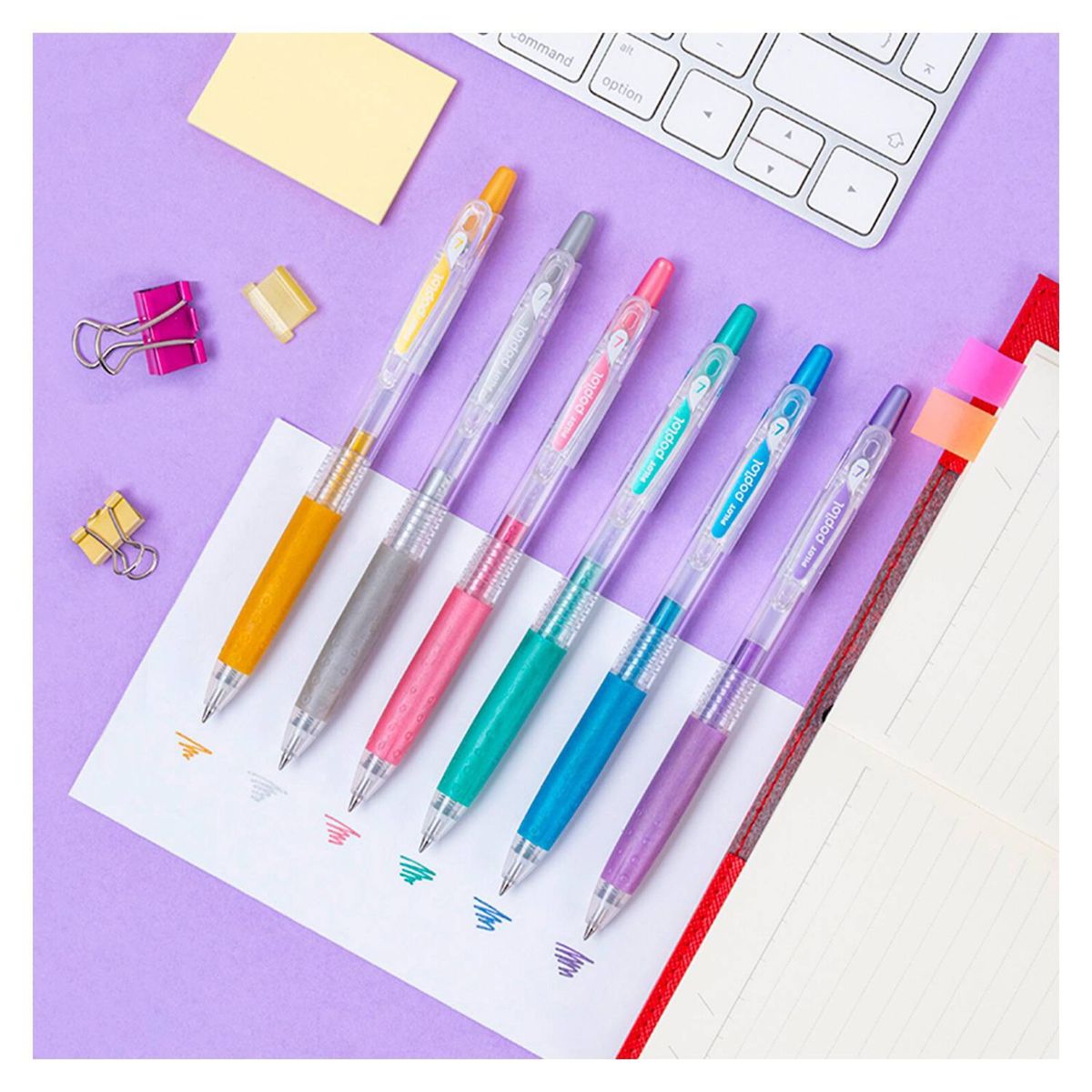 PILOT - POP'LOL METÁLICOS 6 COLORES