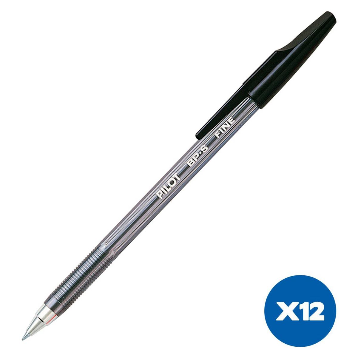 PILOT - LÁPIZ PASTA BPS 0,7 NEGRO 12 UD