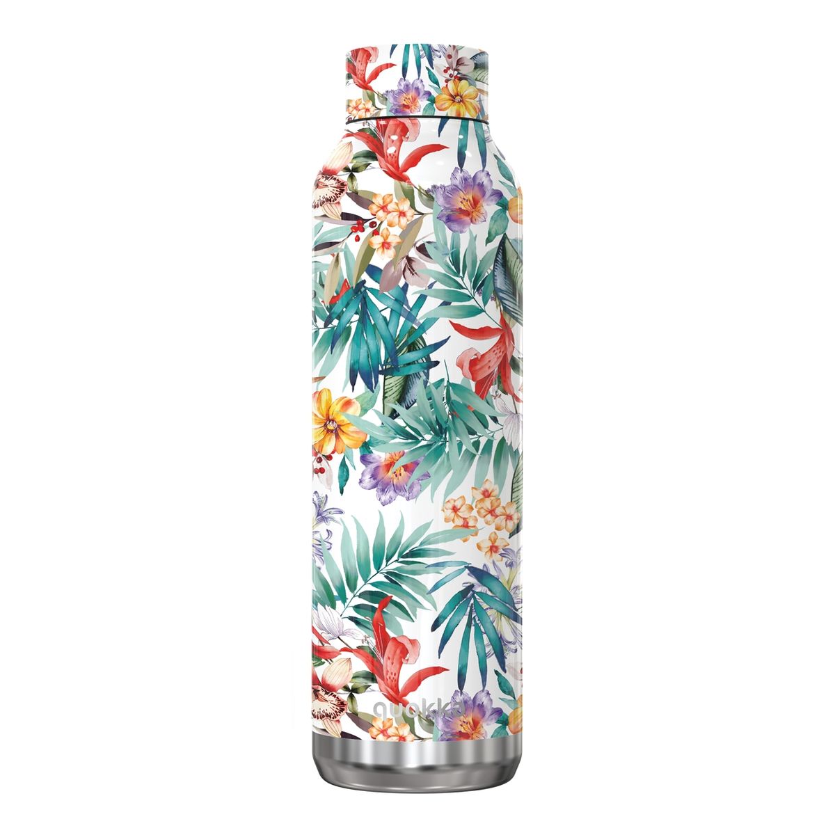 QUOKKA - BOTELLA QUOKKA STAINLESS STEEL SOLID ORCHID GARDEN 630 ML.
