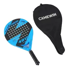 CRUSEC - Pala padel carbono híbrido 38mm con bolso - Azul