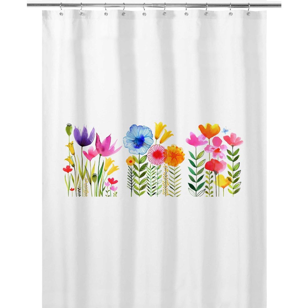 TUYO PRINT - Cortina de Baño Jardín de Flores - Tuyo Print