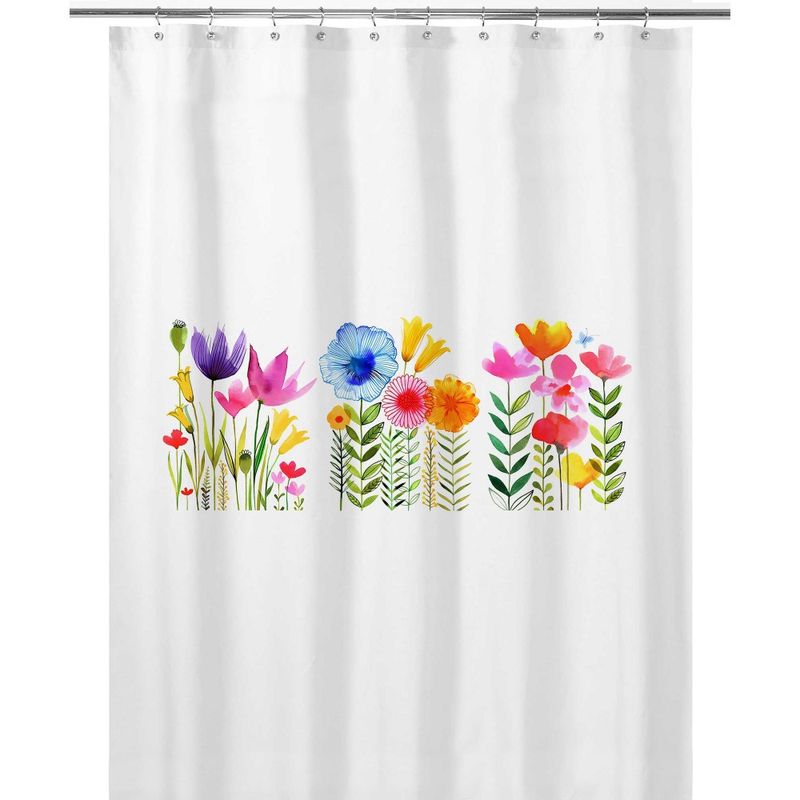 TUYO PRINT - Cortina de Baño Jardín de Flores - Tuyo Print