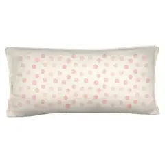 TUYO PRINT - Cojin Puntos rosa 70x35