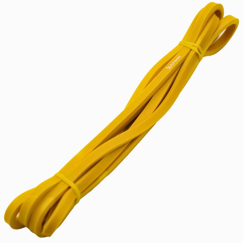 WILD TRAVEL - POWER BANDS Banda Elástica AMARILLA Resistencia Pull Up Gym
