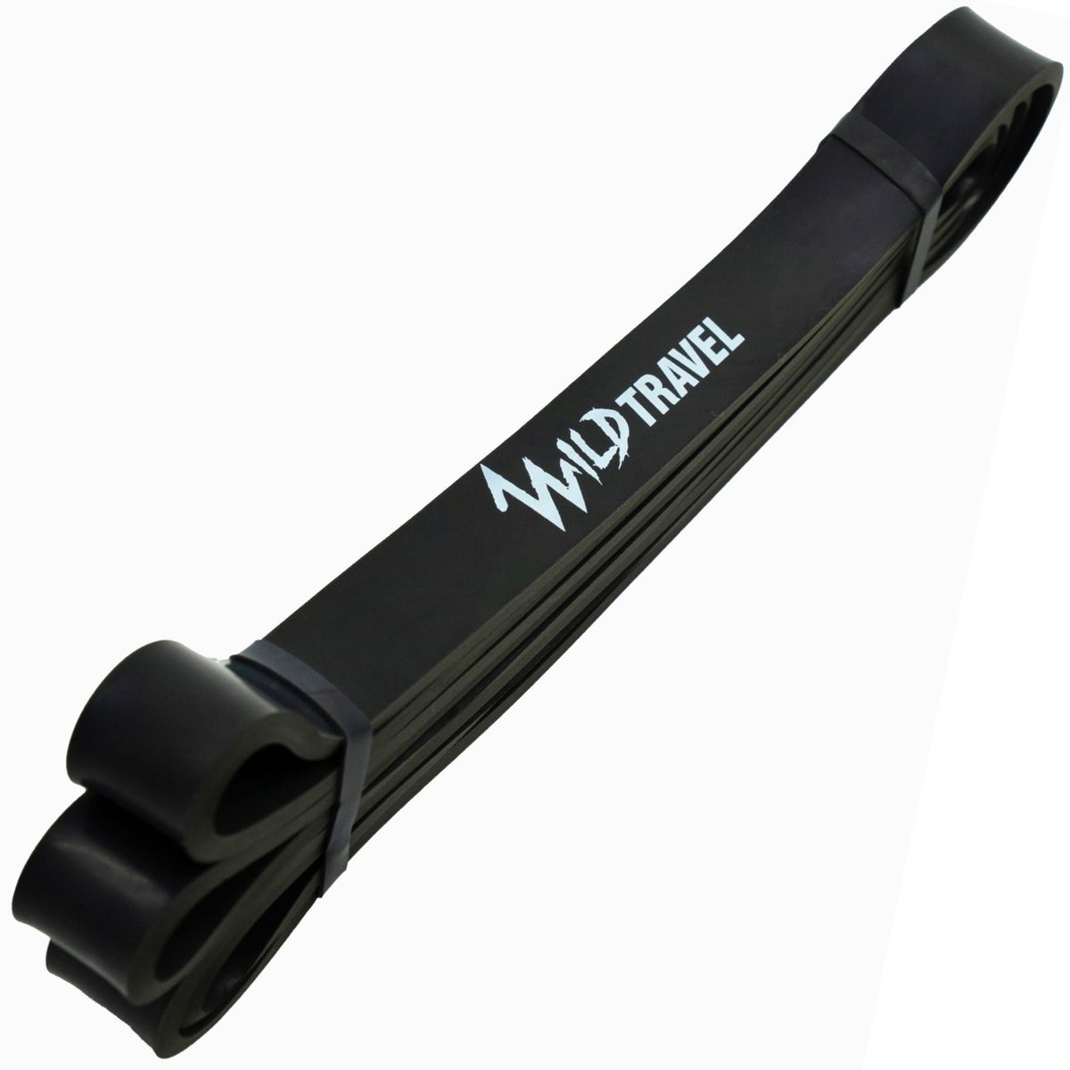 WILD TRAVEL - POWER BANDS Banda Elástica NEGRA de Resistencia Pull Up Gym