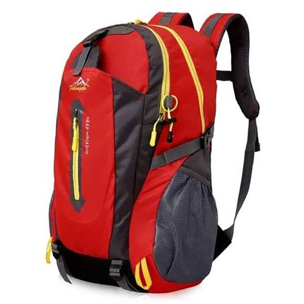 CRUSEC - Mochila Rojo Outdoor Deportivo Trekking 35 Litros