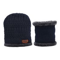 Set Calentador Gorro Mas Bufanda De Cuello Invierno